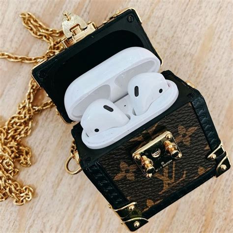 louis vuitton earphones case|airpod earrings Louis Vuitton.